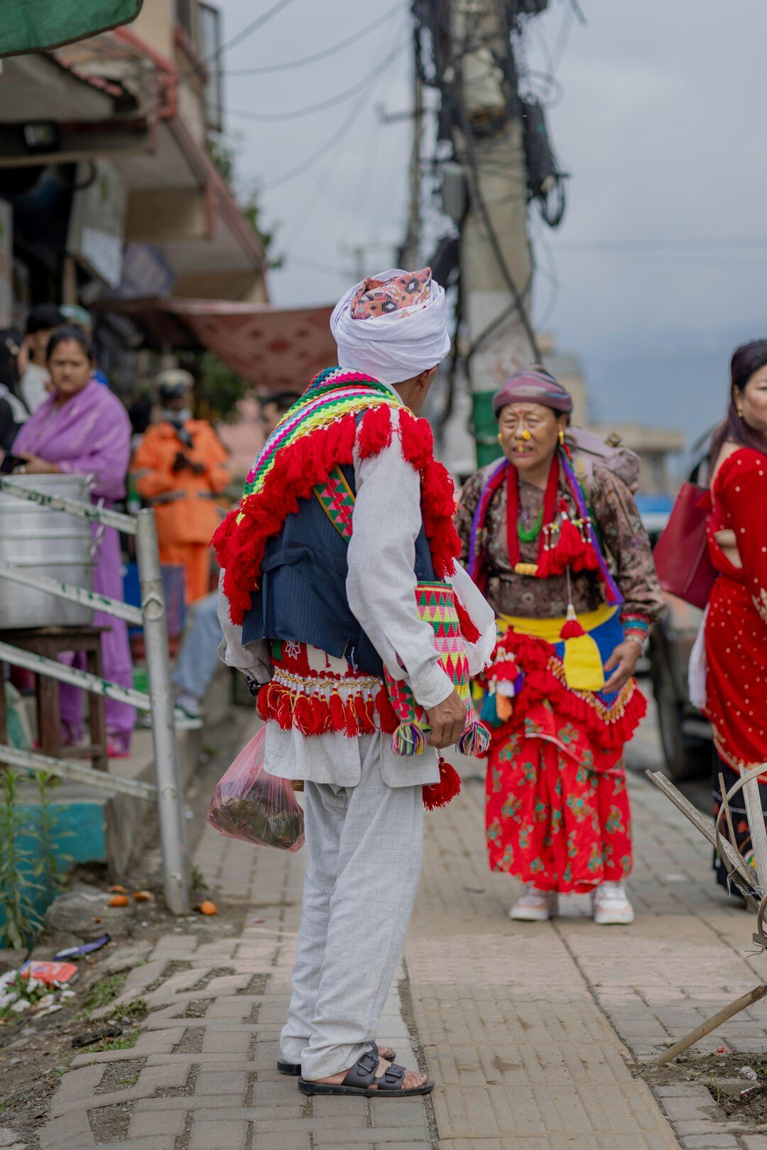 traditional festival scene